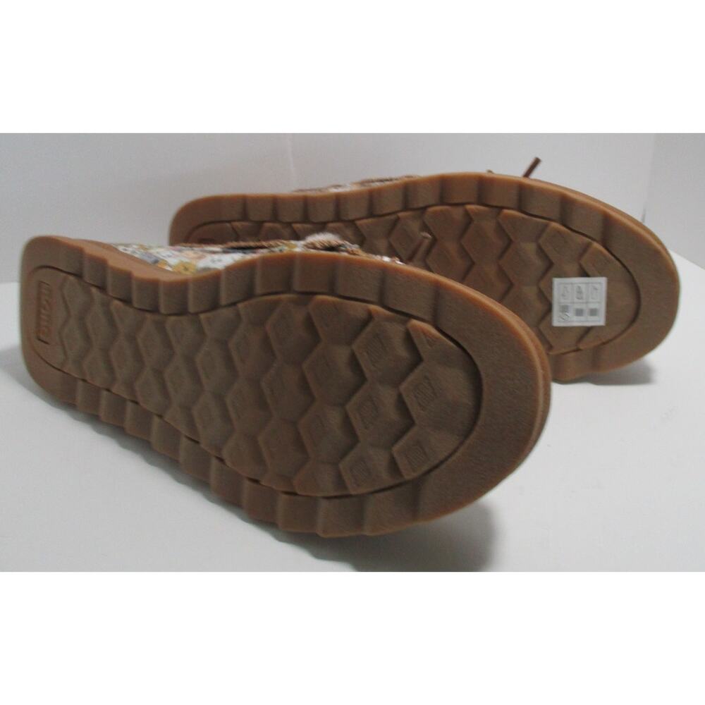 Sketchers Bob's Memory Foam Dog Print Cozy Slippers Rubber Sole NWT Size 10 - Picture 10 of 10